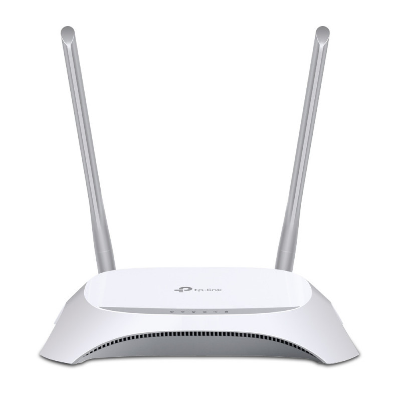 TP-Link TL-MR3420 langaton reititin Nopea Ethernet Yksi kaista (2,4 GHz) Musta, Valkoinen