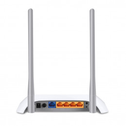 TP-Link TL-MR3420 langaton reititin Nopea Ethernet Yksi kaista (2,4 GHz) Musta, Valkoinen