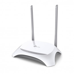TP-Link TL-MR3420 langaton reititin Nopea Ethernet Yksi kaista (2,4 GHz) Musta, Valkoinen