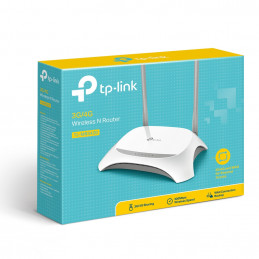 TP-Link TL-MR3420 langaton reititin Nopea Ethernet Yksi kaista (2,4 GHz) Musta, Valkoinen
