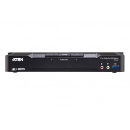 ATEN CM1942 KVM-kytkin Musta