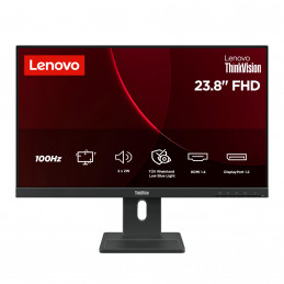 Lenovo ThinkVision E24-40 tietokoneen litteä näyttö 60,5 cm (23.8") 1920 x 1080 pikseliä Full HD LCD Musta