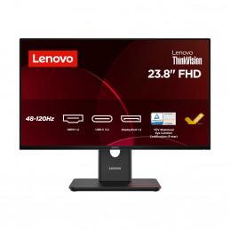 Lenovo ThinkVision T24-40 tietokoneen litteä näyttö 60,5 cm (23.8") 1920 x 1080 pikseliä Full HD LCD Musta
