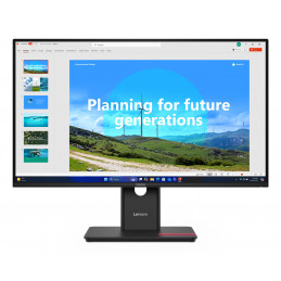 Lenovo ThinkVision T27D-40 tietokoneen litteä näyttö 68,6 cm (27") 1920 x 1080 pikseliä Full HD LED Musta