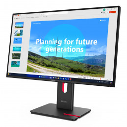 Lenovo ThinkVision T27D-40 tietokoneen litteä näyttö 68,6 cm (27") 1920 x 1080 pikseliä Full HD LED Musta