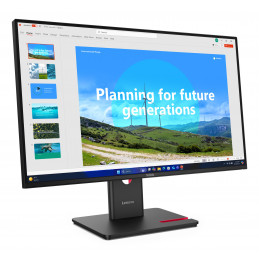Lenovo ThinkVision T27D-40 tietokoneen litteä näyttö 68,6 cm (27") 1920 x 1080 pikseliä Full HD LED Musta