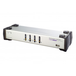 ATEN CS1744 KVM-kytkin Valkoinen