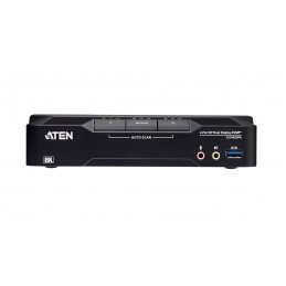 ATEN CS1942DPA-AT-G KVM-kytkin Musta