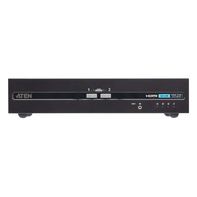 ATEN CS1142H4 KVM-kytkin Musta