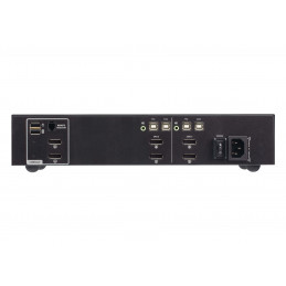 ATEN CS1142DP4C KVM-kytkin Musta