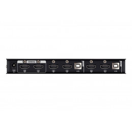 ATEN CS742H KVM-kytkin Musta