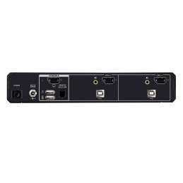 ATEN CS1182DPH4-AT-G KVM-kytkin Musta