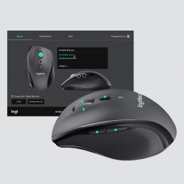 Logitech Marathon M705 hiiri Office Oikeakätinen Langaton RF Optinen 1000 DPI