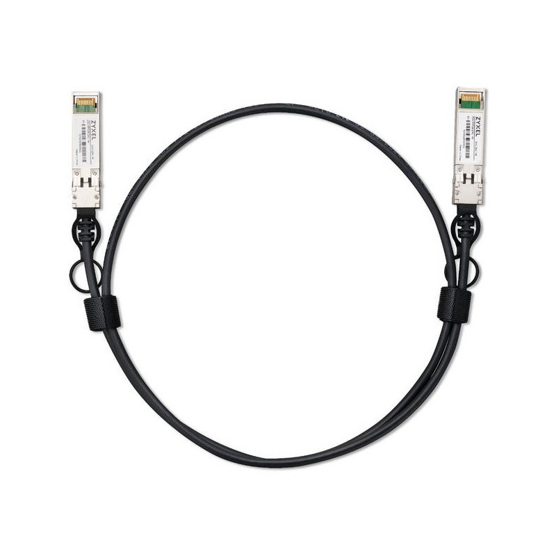 Zyxel DAC25G-1M-ZZ0101F InfiniBand- ja kuituoptiikkakaapeli SFP28 DAC Musta