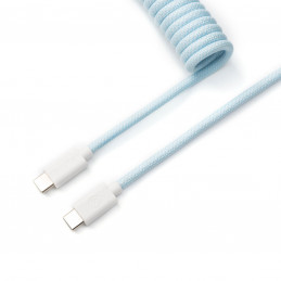 Keychron Coiled Aviator Cable 8K Vaaleansininen 176 m