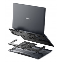 DELL Pro Precision 7 14 PW714260 Copilot+ PC Intel Core Ultra 7 366H Mobiilityöasema 35,6 cm (14") Full HD+ 32 GB LPDDR5x-SDRAM