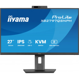 iiyama ProLite XB2797QSNPH-B1 tietokoneen litteä näyttö 68,6 cm (27") 2560 x 1440 pikseliä Quad HD LED Musta