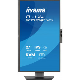 iiyama ProLite XB2797QSNPH-B1 tietokoneen litteä näyttö 68,6 cm (27") 2560 x 1440 pikseliä Quad HD LED Musta