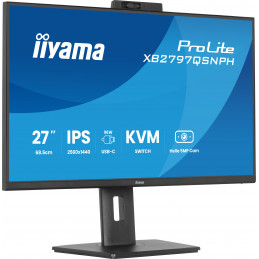 iiyama ProLite XB2797QSNPH-B1 tietokoneen litteä näyttö 68,6 cm (27") 2560 x 1440 pikseliä Quad HD LED Musta