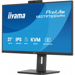 iiyama ProLite XB2797QSNPH-B1 tietokoneen litteä näyttö 68,6 cm (27") 2560 x 1440 pikseliä Quad HD LED Musta