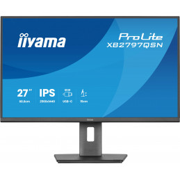 iiyama ProLite XB2797QSN-B1 tietokoneen litteä näyttö 68,6 cm (27") 2560 x 1440 pikseliä Quad HD LCD Musta