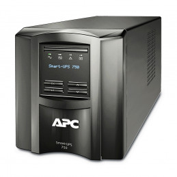 APC SMT750IC UPS-virtalähde Linjainteraktiivinen 0,75 kVA 500 W 6 AC-pistorasia(a)