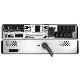 APC Smart-UPS UPS-virtalähde Linjainteraktiivinen 3 kVA 2700 W 9 AC-pistorasia(a)