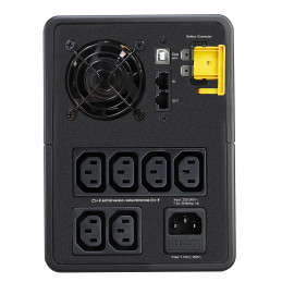 APC BX1600MI UPS-virtalähde Linjainteraktiivinen 1,6 kVA 900 W 6 AC-pistorasia(a)
