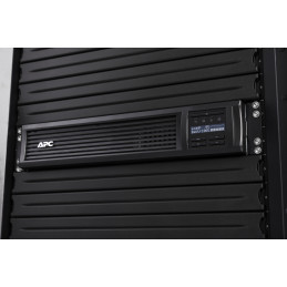 APC Smart-UPS 2200VA LCD RM 2U 230V with SmartConnect UPS-virtalähde Linjainteraktiivinen 2,2 kVA 1980 W 9 AC-pistorasia(a)