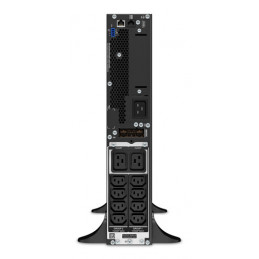APC SRT3000XLI UPS-virtalähde Taajuuden kaksoismuunnos (verkossa) 3 kVA 2700 W 10 AC-pistorasia(a)
