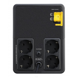 APC Easy UPS UPS-virtalähde Linjainteraktiivinen 1,2 kVA 650 W 4 AC-pistorasia(a)