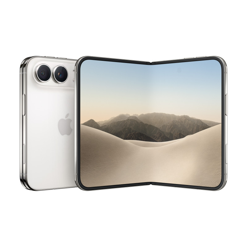 Apple iPhone Duo 19,3 cm (7.6") Kaksois-SIM iOS 27 5G USB Type-C 1 TB 4883 mAh Valkoinen