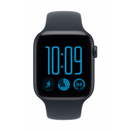 Apple Watch SE (3nd generation) OLED 44 mm Digitaalinen 368 x 448 pikseliä Kosketusnäyttö Laivasto Wi-Fi GPS (satelliitti)