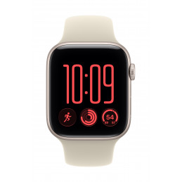 Apple Watch SE (3nd generation) OLED 44 mm Digitaalinen 368 x 448 pikseliä Kosketusnäyttö Beige Wi-Fi GPS (satelliitti)