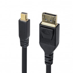 StarTech.com DP14MDPMM10F DisplayPort-kaapeli 3 m Mini DisplayPort Musta