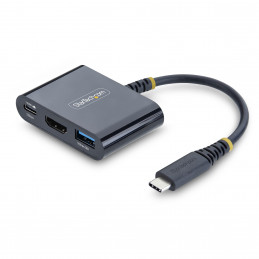 StarTech.com 168B-USBC-MULTIPORT kannettavien tietokoneiden telakka ja porttitoistin Langallinen USB 3.2 Gen 1 (3.1 Gen 1)