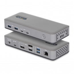 StarTech.com 199UE-USBC-DOCK kannettavien tietokoneiden telakka ja porttitoistin Langallinen USB 3.2 Gen 2 (3.1 Gen 2) Type-C