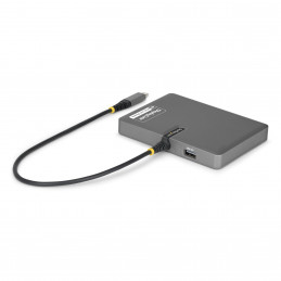StarTech.com QUAD-USB-DP-ADAPT kannettavien tietokoneiden telakka ja porttitoistin Langallinen USB 3.2 Gen 1 (3.1 Gen 1) Type-C