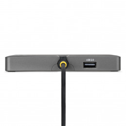 StarTech.com QUAD-USB-DP-ADAPT kannettavien tietokoneiden telakka ja porttitoistin Langallinen USB 3.2 Gen 1 (3.1 Gen 1) Type-C