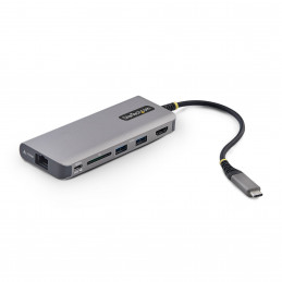 StarTech.com 177B-USBC-MULTIPORT kannettavien tietokoneiden telakka ja porttitoistin Langallinen USB 3.2 Gen 2 (3.1 Gen 2)