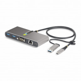 StarTech.com 5G2A1SGBB-USB-C-HUB kannettavien tietokoneiden telakka ja porttitoistin Langallinen USB 3.2 Gen 1 (3.1 Gen 1)