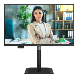 AOC 24P4CV tietokoneen litteä näyttö 60,5 cm (23.8") 1920 x 1080 pikseliä Full HD LED Musta