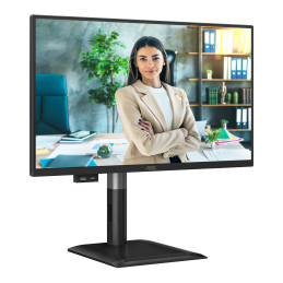 AOC 24P4CV tietokoneen litteä näyttö 60,5 cm (23.8") 1920 x 1080 pikseliä Full HD LED Musta