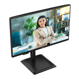AOC 24P4CV tietokoneen litteä näyttö 60,5 cm (23.8") 1920 x 1080 pikseliä Full HD LED Musta