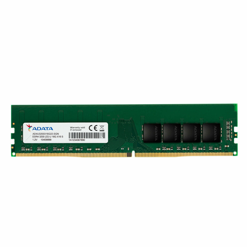 ADATA AD4U3200716G22-RGN muistimoduuli 32 GB 1 x 32 GB DDR4 3200 MHz