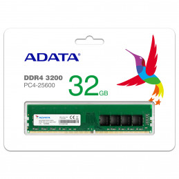 ADATA AD4U3200716G22-RGN muistimoduuli 32 GB 1 x 32 GB DDR4 3200 MHz