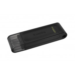 Kingston Technology DataTraveler 70 USB-muisti 128 GB USB Type-C 3.2 Gen 1 (3.1 Gen 1) Musta