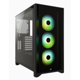 Corsair iCUE 4000X RGB Midi Tower Musta