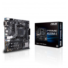 ASUS PRIME A520M-E AMD A520 Kanta AM4 mikro ATX
