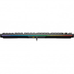 Corsair K100 RGB näppäimistö USB QWERTY Pohjoismainen Musta
